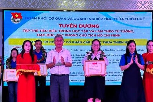 Tuyên dương nhiều tập thể, cá nhân thanh niên tiên tiến làm theo lời Bác
