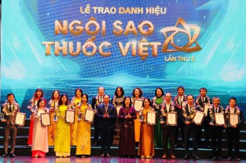 Bộ Y tế trao danh hiệu 'Ngôi sao thuốc Việt' lần thứ 2