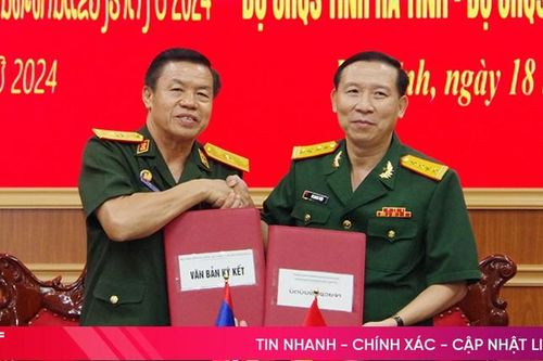 Ký kết thỏa thuận hợp tác quân sự - quốc phòng Hà Tĩnh, Bolikhămxay
