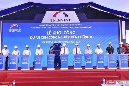 Hải Phòng: Khởi công CCN 50 ha có tổng vốn đầu tư 700 tỷ
