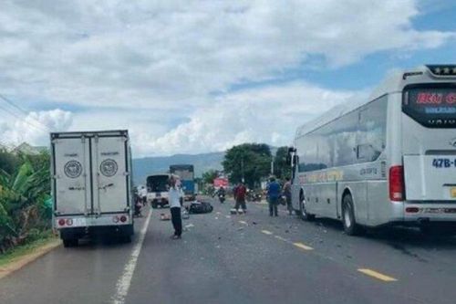 Gia Lai: Tai nạn liên hoàn làm 2 người tử vong