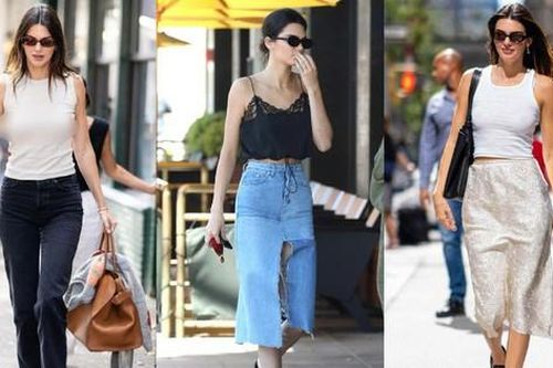 Tham khảo Kendall Jenner 4 công thức diện đồ tối giản mà vẫn nổi bật