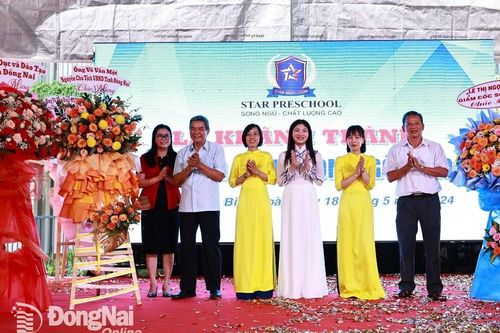 Thành phố Biên Hòa có thêm ngôi trường mầm non tư thục hiện đại