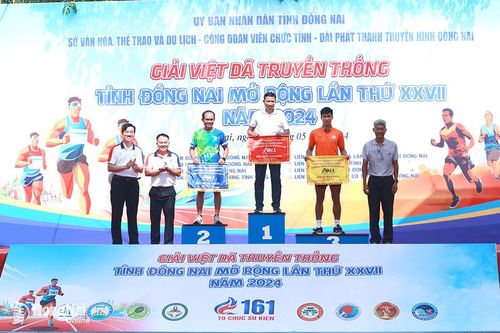 Đồng Nai hạng nhất toàn đoàn hệ mở rộng Giải Việt dã truyền thống tỉnh Đồng Nai mở rộng 2024