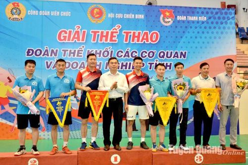 Bế mạc Giải thể thao đoàn thể Khối các cơ quan và doanh nghiệp tỉnh
