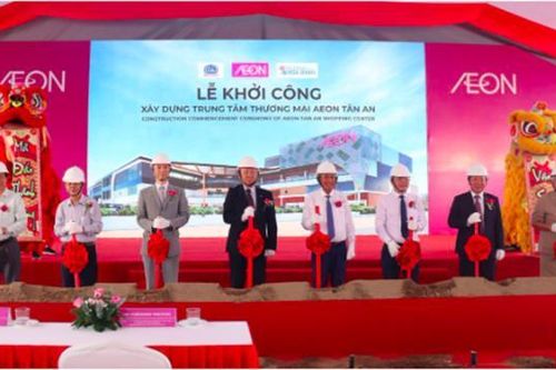 Long An: Công ty AEON khởi công trung tâm thương mại hơn 1.000 tỷ đồng