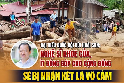 Nghệ sĩ khoe của, ít đóng góp cho cộng đồng: Sẽ bị nhận xét là vô cảm
