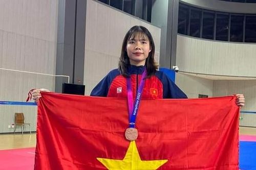 Võ sĩ Bạc Thị Khiêm giành Huy chương vàng châu Á 2024