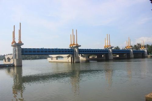 Hiện trạng dự án đập ngăn mặn hơn 759 tỉ chậm tiến độ ở Khánh Hòa