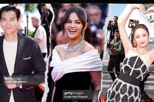 Thảm đỏ Cannes ngày 5: Selena Gomez rạng rỡ, Bành Vu Yến giữ vững phong độ