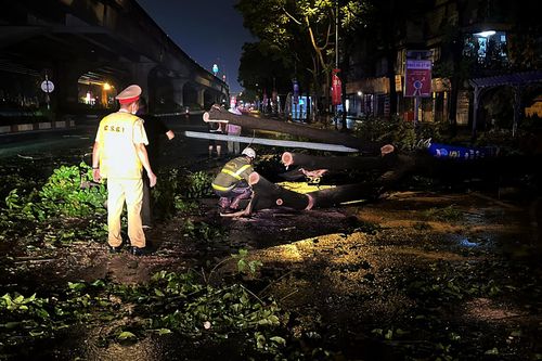 Công an Hà Nội chủ động hưởng ứng Tuần lễ Quốc gia phòng, chống thiên tai năm 2024