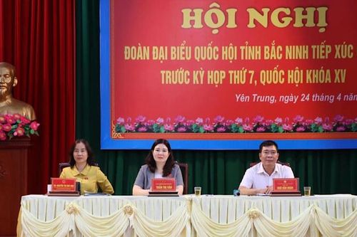 Cử tri Bắc Ninh mong Luật Đất đai năm 2024 sớm đi vào cuộc sống