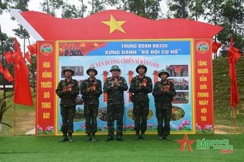 Trung đoàn 335: Hoạt động công tác Đảng, công tác chính trị quyết định kết quả huấn luyện