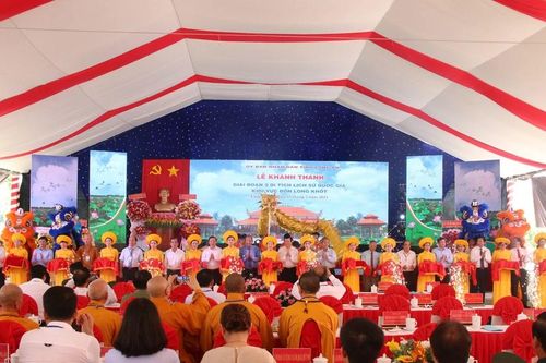 Khánh thành giai đoạn II cụm Di tích lịch sử quốc gia khu vực Đồn Long Khốt