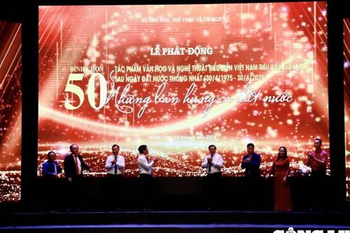 Bình chọn 50 tác phẩm văn học và nghệ thuật biểu diễn Việt Nam tiêu biểu, xuất sắc sau ngày đất nước thống nhất