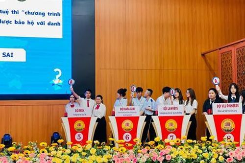 Sinh viên sôi nổi thi sáng tạo và quyền sở hữu trí tuệ