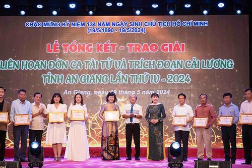 Đội Đờn ca tài tử Trung tâm Văn hóa Thể thao và Truyền thanh TP. Châu Đốc đạt giải nhất Liên hoan Đờn ca tài tử và trích đoạn cải lương tỉnh An Giang lần thứ IV/2024