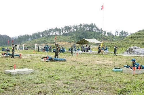 Bắc Hà tổ chức Hội thao thể dục - thể thao quốc phòng năm 2024