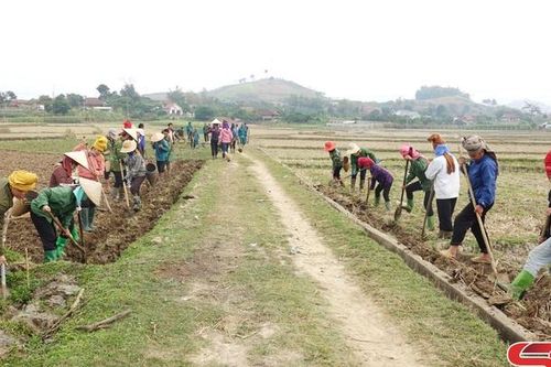 Mai Sơn tạo sự đồng thuận của nhân dân để làm đường giao thông