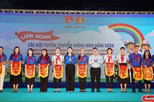 Liên hoan các đội tuyên truyền măng non và diễn đàn tiếng nói nguyện vọng trẻ em năm 2024