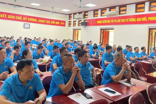 Tổng công ty Thép Việt Nam - CTCP tập huấn an toàn vệ sinh lao động 2024
