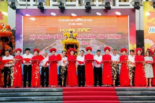 Hơn 180 gian hàng tham gia Hội chợ Xúc tiến thương mại ngành Công Thương Hải Phòng 2024