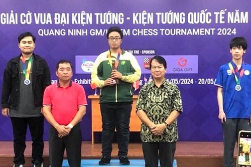 Phạm Trần Gia Phúc đạt chuẩn đại kiện tướng quốc tế