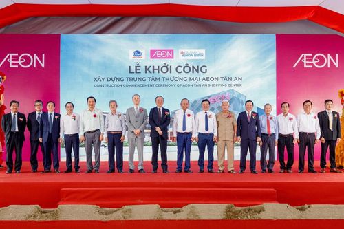 Khởi công trung tâm thương mại AEON đầu tiên tại khu vực Đồng bằng sông Cửu Long