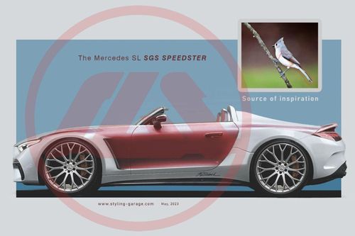 Siêu phẩm Mercedes-AMG SL Speedster Mythos sắp ra mắt
