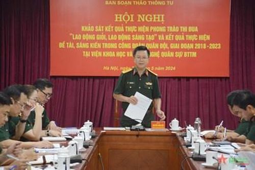 Khảo sát kết quả thực hiện phong trào thi đua 'Lao động giỏi, lao động sáng tạo' tại một số đơn vị