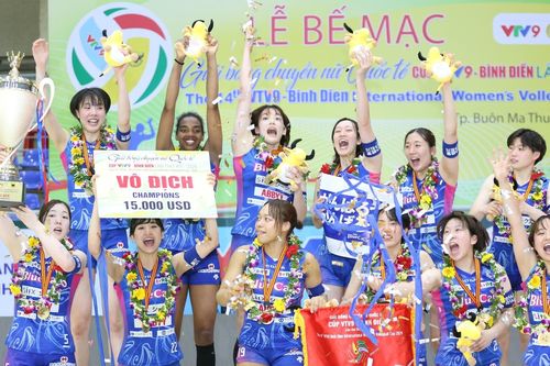 PFU Blue Cats vô địch Cup VTV9 Bình Điền 2024