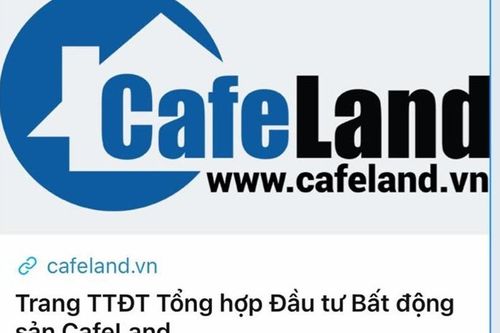 Tước giấy phép hoạt động 3 tháng với trang thông tin điện tử cafeland.vn
