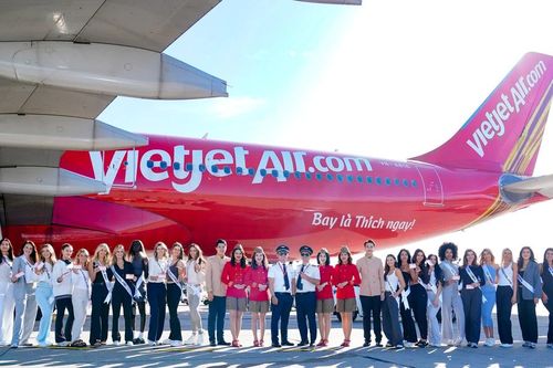 Top 28 Hoa hậu Hoàn vũ Australia khám phá Việt Nam tươi đẹp cùng Vietjet