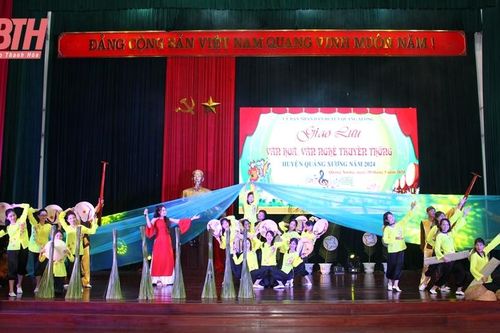 Giao lưu văn hóa, văn nghệ truyền thống huyện Quảng Xương