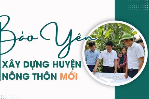 Bảo Yên xây dựng huyện nông thôn mới