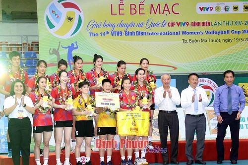 LP Bank Ninh Bình giành Á quân Giải Bóng chuyền quốc tế Cúp VTV9 Bình Điền lần thứ XIV