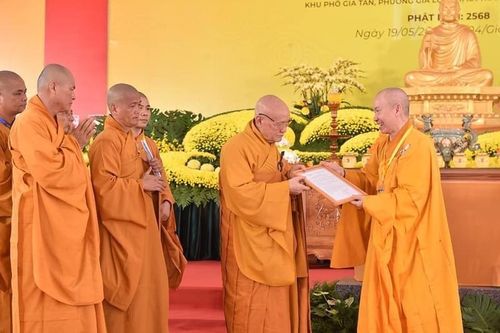 Lễ công bố quyết định thành lập, bổ nhiệm trụ trì thiền viện Trúc Lâm Tây Ninh