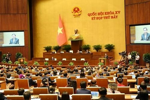 Một số hình ảnh Khai mạc trọng thể Kỳ họp thứ Bảy, Quốc hội Khóa XV