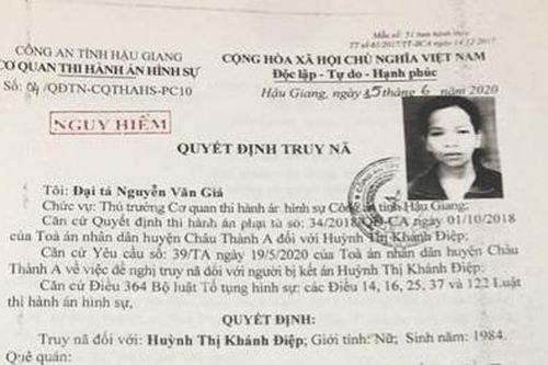 Sử dụng giấy tờ giả đi bán đồ ăn vặt để trốn án
