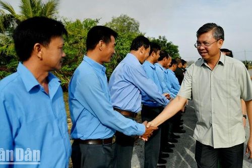 Lãnh đạo tỉnh Kiên Giang động viên Đội K92 làm nhiệm vụ tại Vương quốc Campuchia