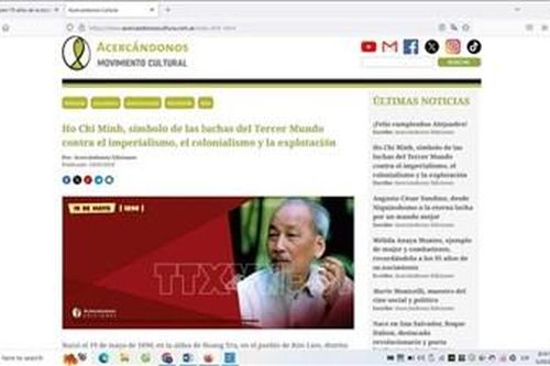 Kỷ niệm 134 năm Ngày sinh Chủ tịch Hồ Chí Minh: Truyền thông Argentina ca ngợi Chủ tịch Hồ Chí Minh