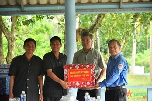 Kiên Giang: Thăm, động viên Đội K92 làm nhiệm vụ tại Campuchia