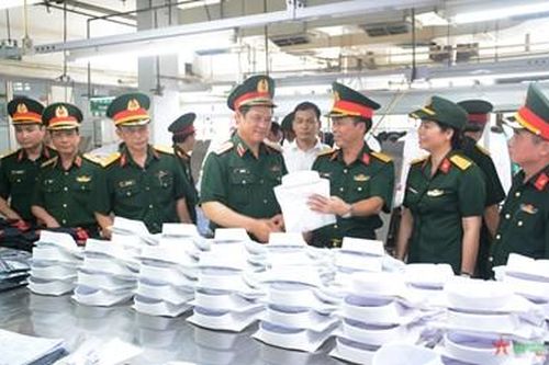 Thượng tướng Vũ Hải Sản làm việc với Tổng công ty 28 về sản xuất, kinh doanh