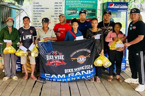 BTC Vietnam Bike Week lan tỏa yêu thương tại Con Cuông, Nghệ An