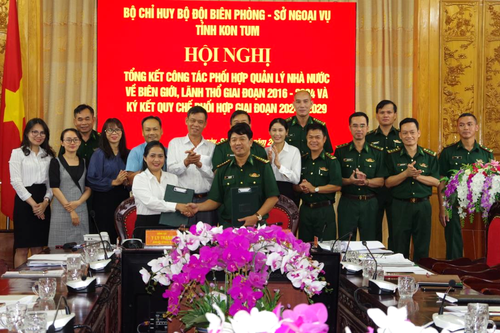 Kon Tum: Phối hợp thực hiện quản lý Nhà nước về biên giới, lãnh thổ
