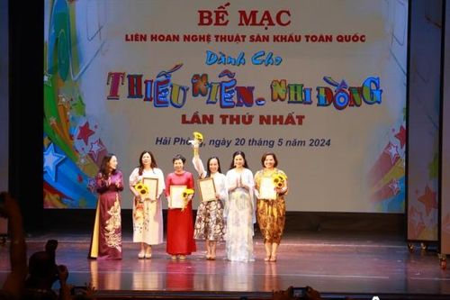 Bế mạc Liên hoan nghệ thuật Sân khấu toàn quốc dành cho thiếu niên, nhi đồng lần thứ I – 2024