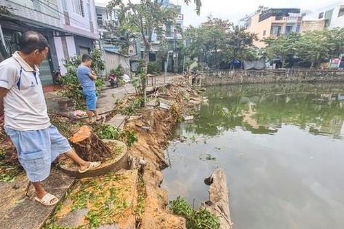 Quy Nhơn chi hơn 3 tỷ đồng chống sạt lở kè Bàu Sen