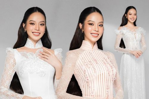 Hoa hậu Thanh Thủy thướt tha với tà áo dài: Visual này sang Nhật Bản có ổn không?