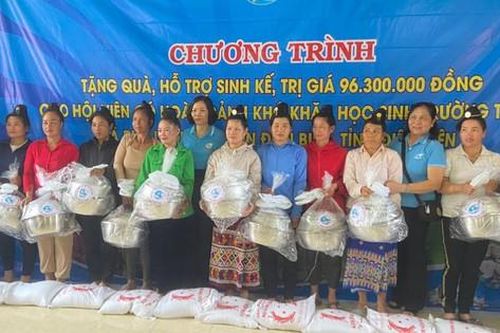 Hải Dương: Tặng hàng trăm phần quà cho hội viên khó khăn của tỉnh Điện Biên