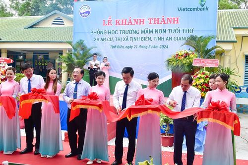 Khánh thành phòng học Trường Mầm non Tuổi Thơ